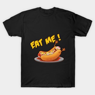 Eat Me! B-bloody Hotdog T-Shirt